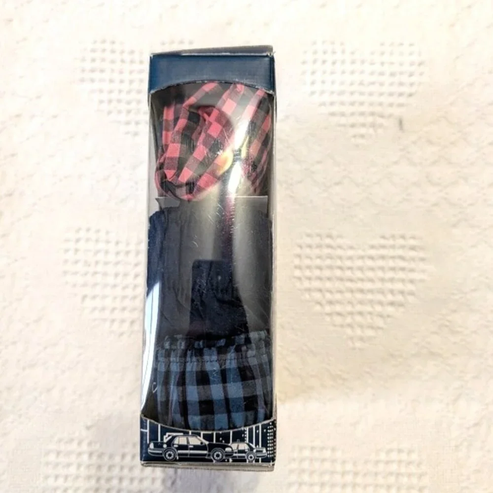 NEW Original Penguin Men's 3 Pack Woven Cotton‎ Boxer  XL.
